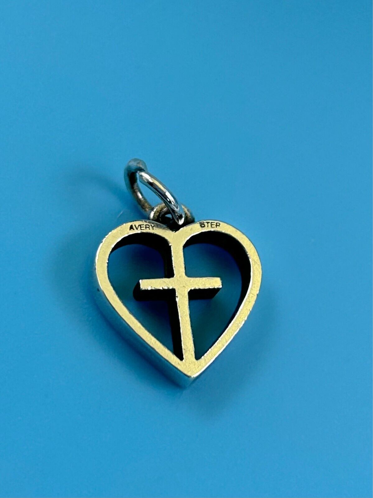 Fleuree Cross Pendant with Beaded Open Design Antiqued Sterling Silver Fleuree Cross Pendant with Beaded Open Design Antiqued Sterling Silver