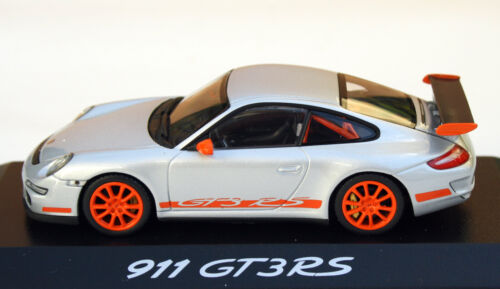 Porsche 911 GT3 RS 997 Bj. 2006-2009, Plata Metalizado, Minichamps-Modell CON 1: - Imagen 4 de 7