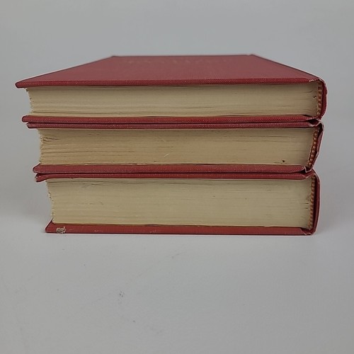 Vintage William Faulkner Book Set of 3 Hardcovers Random House Red Boards 1950s - Picture 7 of 11