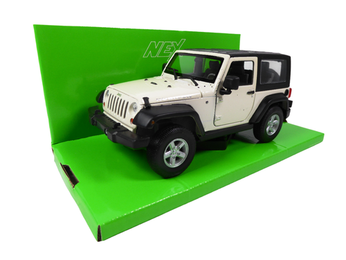 Jeep Wrangler Rubicon - 1:24 Welly Diecast Model Car 22489H - Picture 2 of 9