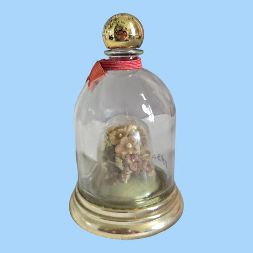 Vintage Avon Bell Tarro Carisma Colonia Botella Ramo Interno VACÍO - Imagen 2 de 9