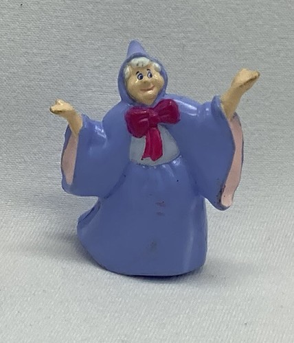 Disney Japanese Gashapon CINDERELLA PRINCE FAIRY GODMOTHER Figurines Micro Mini - Bild 4 von 6