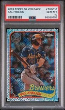 Graded 2024 Topps Silver Pack Sal Frelick #T89C16 Rookie RC Baseball Card PSA 10