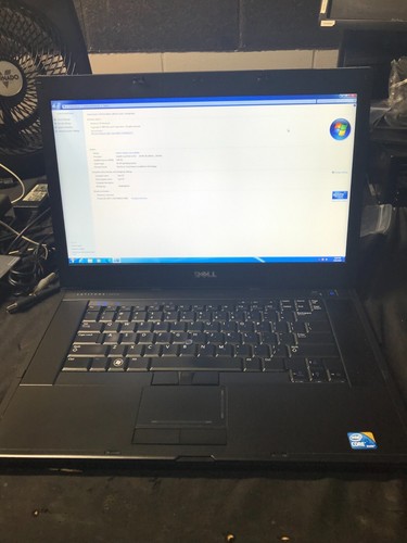 Dell Latitude E6510 15.6" Intel i5 M450 @2.4GHz 4GB RAM 250GB SSD Windows 7 Pro