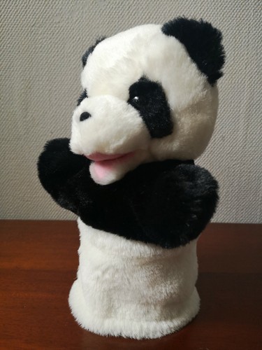 Russ Berrie Panda 7337 Glove Hand Puppet Adorable Quality Plush Soft Toy 20cm - Picture 2 of 9