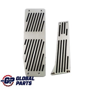 BMW E90 E91 E92 E93 Schaltgetriebe Automatikgetriebe Aluminium Pedal Blende Set
