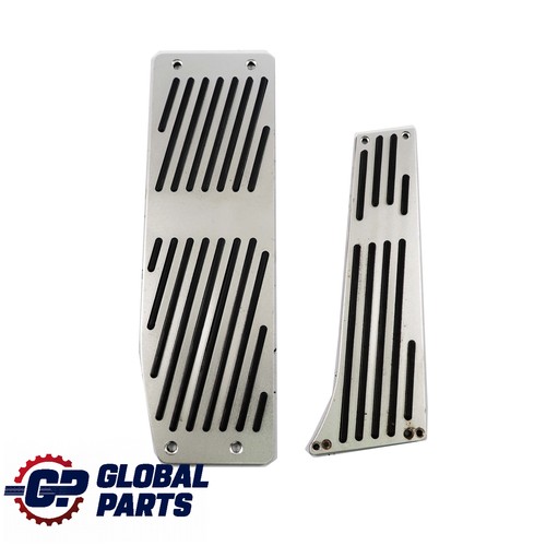 BMW E90 E91 E92 E93 Schaltgetriebe Automatikgetriebe Aluminium Pedal Blende Set