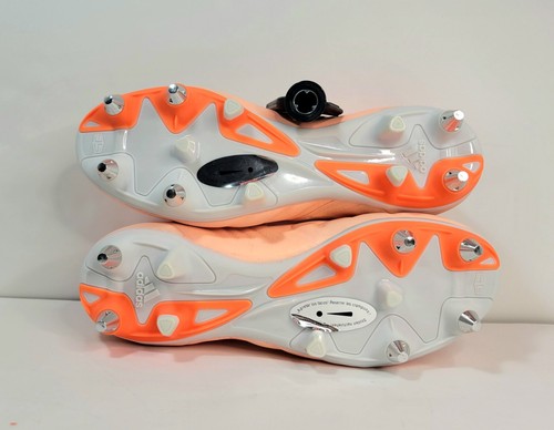 Adidas Copa 19.1 SG Cleats Soccer Shoes Orange Pink Peach Size Womens 8 Mens 6.5 - Picture 7 of 12