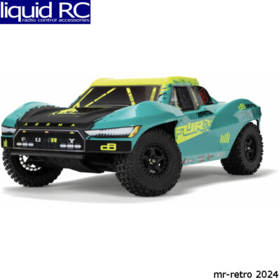 Arrma 3521T2 1/10 FURY 2WD 223S BLX Short Course Truck RTR with DSC Green