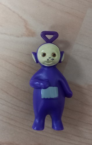 Tomy Teletubbies Tinky-Winky lila kleine Größe 7 cm für Spielset Home Hill