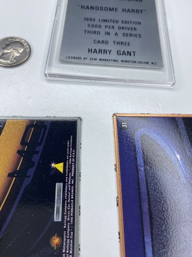 Lote E 3 tarjetas de acero de precisión de metal Dynamics Gant Dehart #88 Pitcrew - Imagen 7 de 7