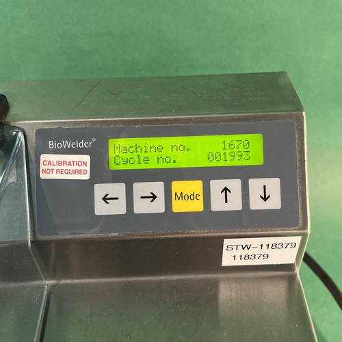 Sartorius Stedim BioWelder REED Welder Sterile Tube Thermal Plastic Sealer - Picture 2 of 10