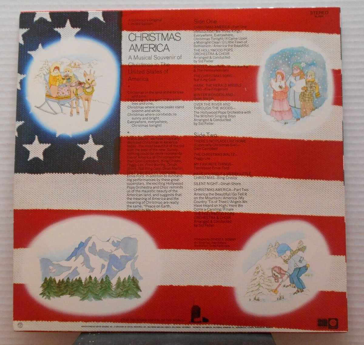 Christmas in America/Various Artist (Vinyl, Capitol, SL6884