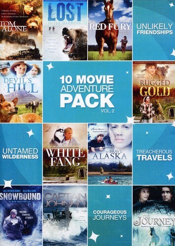 10-Movie Adventure Pack (DVD) - Picture 1 of 1