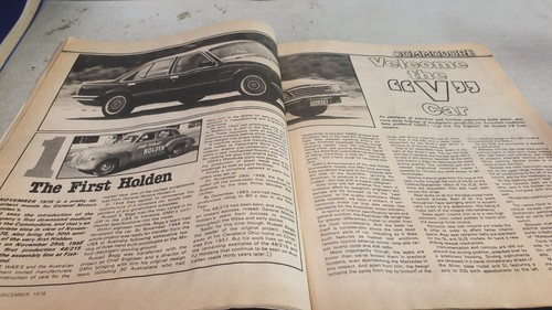 Dec 1978 Motor Manual Magazine VB COMMODORE, Valiant , HZ GTS Sunbird Stanza - Bild 5 von 7
