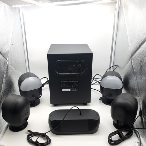SteelSeries Arena 9 5.1 Channel Bluetooth Gaming Speakers (US Plug) - Picture 2 of 3