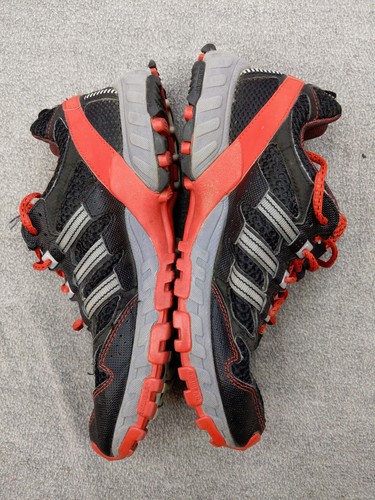Adidas Kanadia TR 5 Mens 8 Black Red Trail Running Shoe Jogging Breathable - Picture 7 of 10