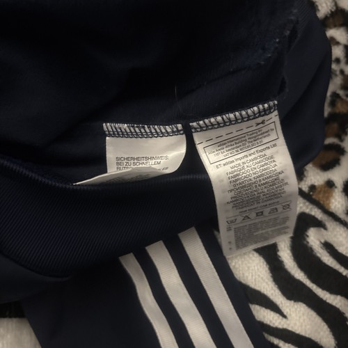 Adidas marineblaue Trainingsjacke Damengröße 8 Trefoil Firebird "  - Bild 7 von 8