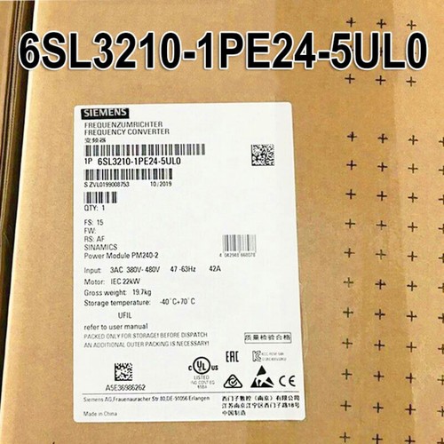 New Siemens 6SL3210-1PE24-5UL0 6SL3 210-1PE24-5UL0 SINAMICS PM240-2 Unfiltered - Picture 9 of 17