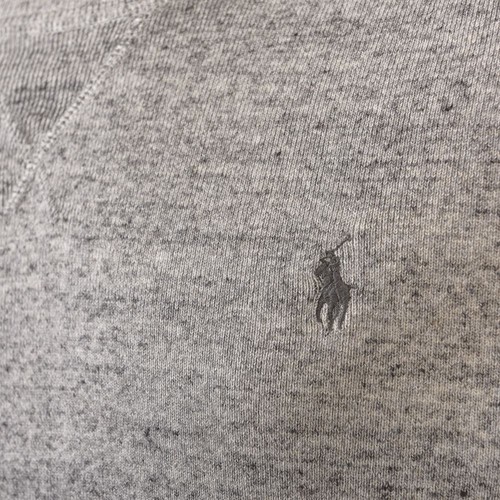 Polo 147 Taglia Ralph Maglione Lauren Grigio Xl Hc Cotone rFrq1pcyK