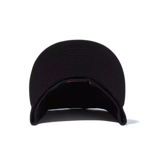 NEW ERA 59FIFTY Fitted Cap NPB Yomiuri Giants Black x Black / Orange Cap NEW - Picture 9 of 9