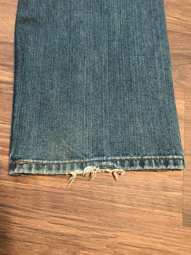 Men's Levi's 505 Regular fit Blue Jeans pants 40 x 30 pants red tab Levi - Picture 5 of 11