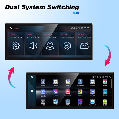 Android Car GPS 12.3'' Ultra-thin Screen Auto Wifi For BMW F01 F02 2013-2015 NBT - Picture 10 of 19