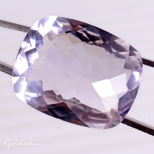 VVS 29.10 Ct Natural Purple Amethyst Cushion Checker Cut Bolivian Loose Gemstone - Picture 5 of 6