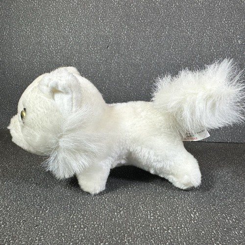 Bandai Kiba Bones Plush Wolf's Rain Anime Promo 7" 2004 Preowned White Wolf - Picture 3 of 7