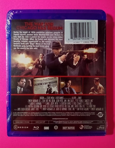 GANGSTER LAND New Sealed Blu-ray - Picture 2 of 2