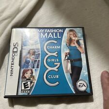 (Nintendo DS, 2009) My Fashion Mall Charm Girls Club Complete with Manual F/S