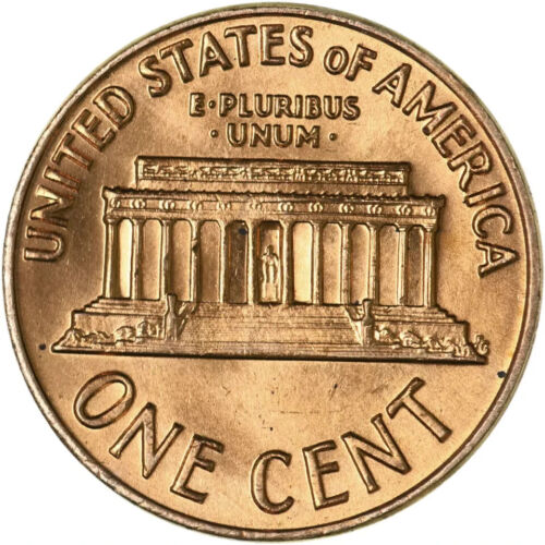 1969 D Lincoln Memorial Cent Uncirculated US Mint - Picture 2 of 2