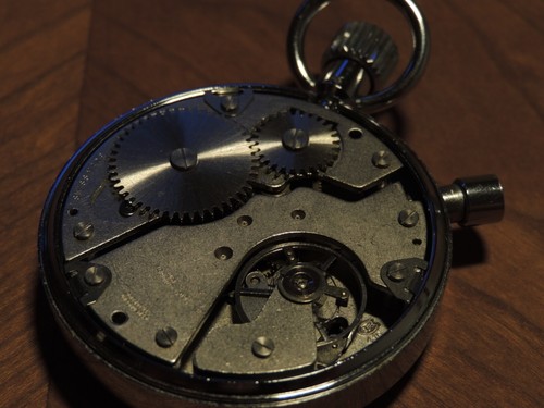 FULLY SERVICED Vintage SWISS THALCO Stopwatch 1/10 sec. Manual Wind Perfect Time - Picture 7 of 10