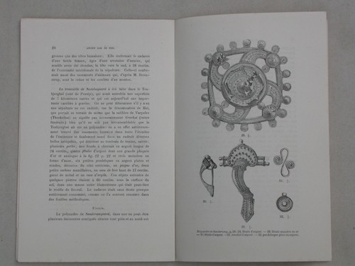 Les sépultures à Squelettes par Engelhardt - Sélande et Danemark 1880 - Picture 2 of 4