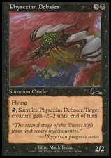 Magic the Gathering MTG Phyrexian Debaser (59) Urza's Legacy   NM