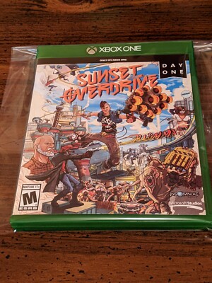 Sunset Overdrive Day One Edition SEALED XBox One Microsoft 1 of 2