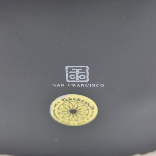 VTG Takahashi San Francisco Square Polka Dot Teapot Black & White 16oz - Picture 6 of 11