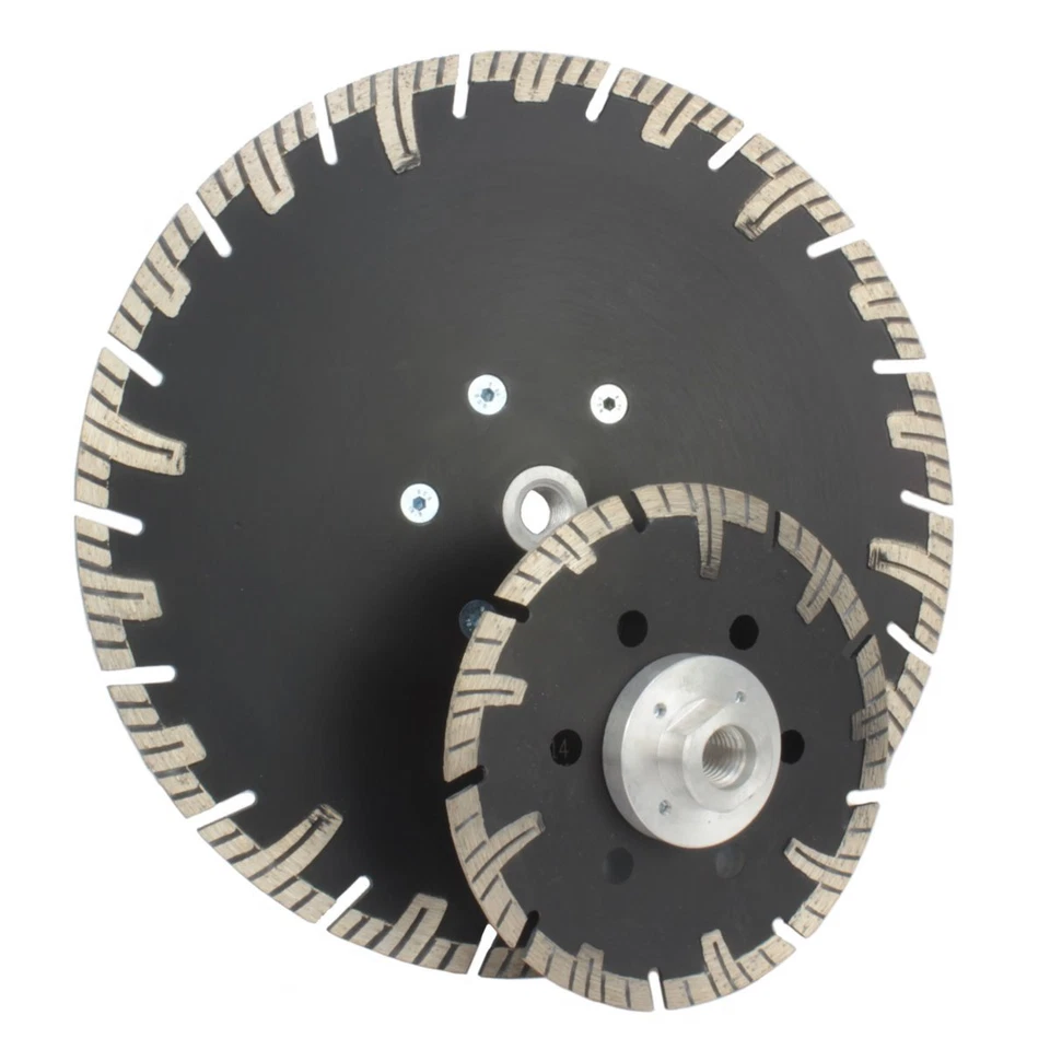 125 / 230 mm Diamantscheibe Diamanttrennscheibe Trennscheibe mit Flansch M 14