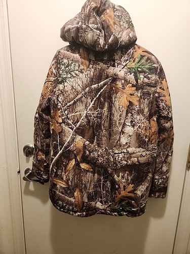 Realtree Edge Waterproof Breathable, Insulated Parka Jacket Men's Size Small - Picture 7 of 7