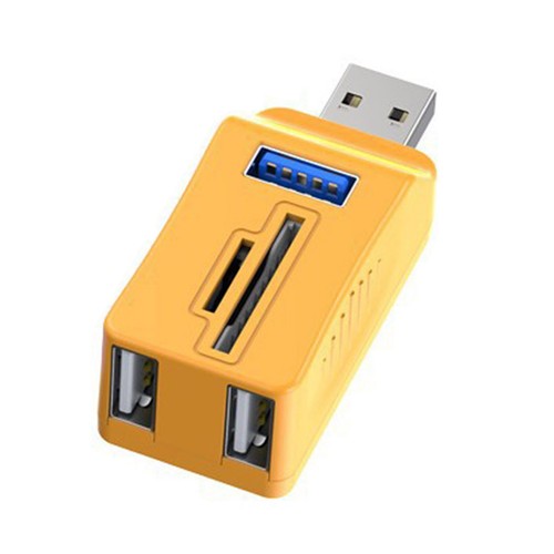 Lightweight Card Reader Usb Male to Female Expansion Adapter Hub Splitter - Zdjęcie 8 z 8