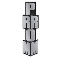 Beistle 59873 Prom Column, 12 X 3' 9, Black/silver Beistle 59873 Prom Column, 12 X 3' 9, Black/silver