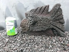 Fish cave theme aquarium fishtank decoration rock stone decor carved lava guppie