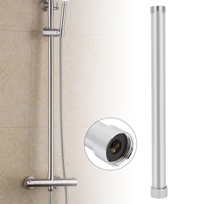 Bathroom Round Wall Mounted Gooseneck Rainfall Shower Arm Wall Mounted Gooseneck Rainfall Shower