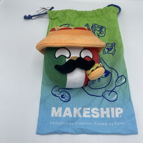 MEXICO Ball By DREW DURNIL MAKESHIP PLUSH FLAG Only made 1546 NEW Countryballs  - Picture 1 of 8