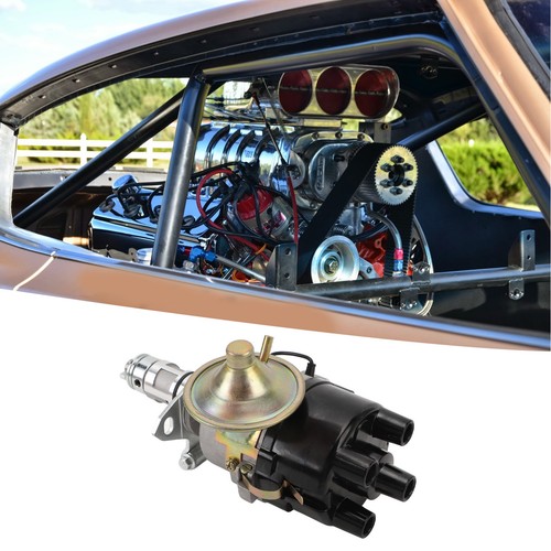 Hot 45D4 Points Distributor With Cap And Red Rotor Arm Ignition Distributor For - Picture 13 of 22