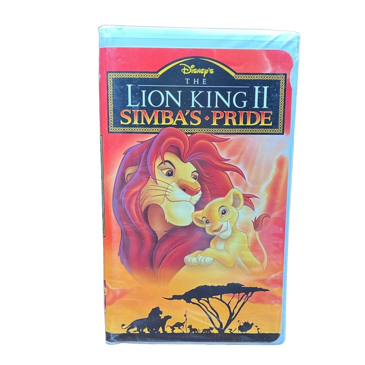 Pantalla completa de niños y familia El Rey León cintas VHS
