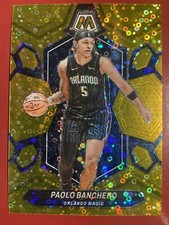 2023-24 Panini Mosaic Fast Break Paolo Banchero Gold /10 Orlando Magic