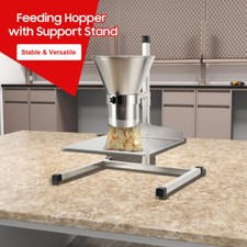 Manual Filling Package Funnel Stainless Steel Feeding Hopper with Support Stand