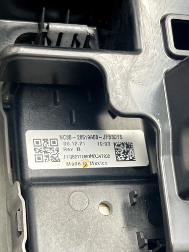2017-2022 F250 F350 F450 F550 ROOF OVERHEAD CONSOLE, UPFITT - Picture 9 of 9