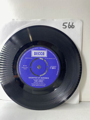 Daughter of Darkness / Tupelo Mississippi Flash  - Tom Jones - Single 7  Vinyl